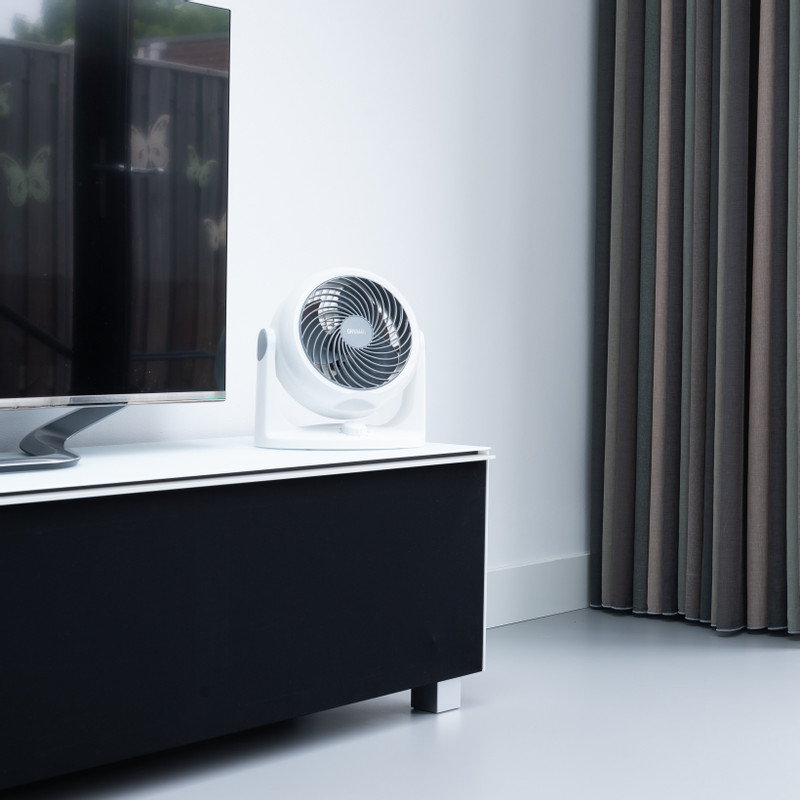 IRIS bureau ventilator Woozoo - wit - 15 cm