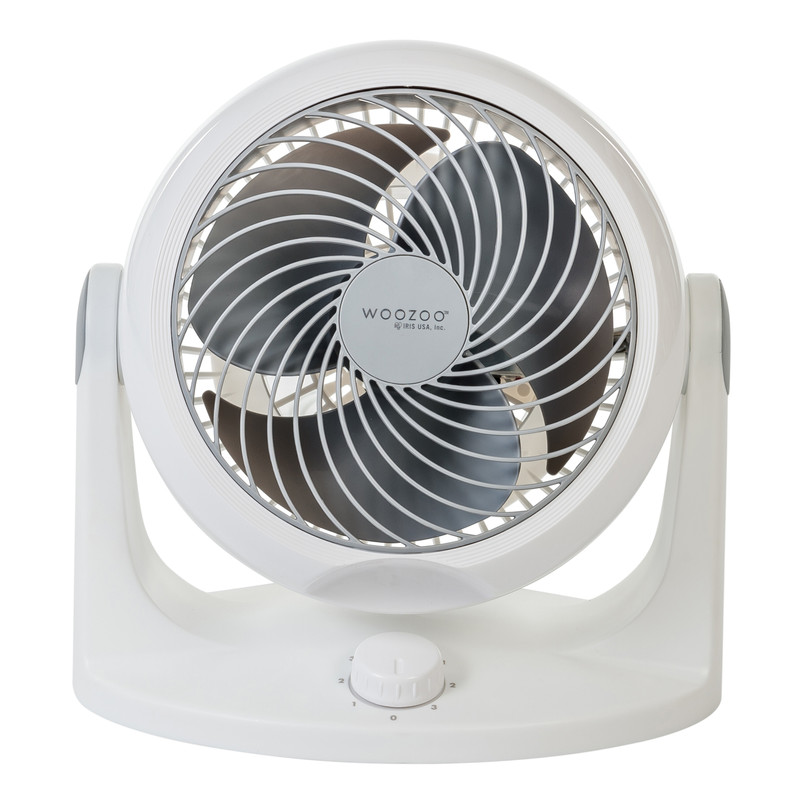 IRIS bureau ventilator Woozoo - wit - 18 cm