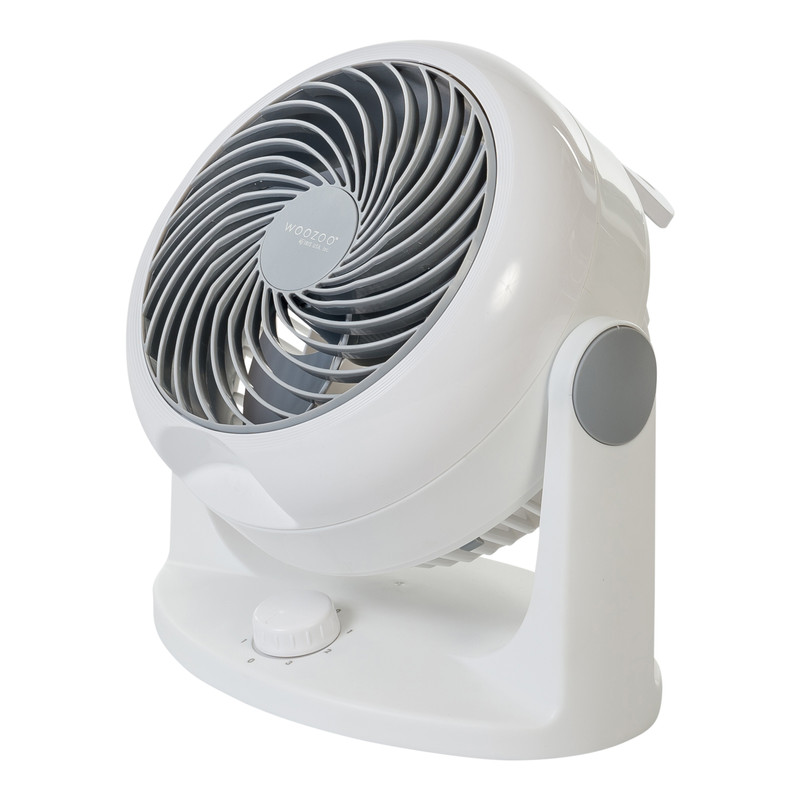IRIS bureau ventilator Woozoo - wit - 18 cm