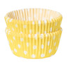 Cakevormpjes - geel - 60 stuks