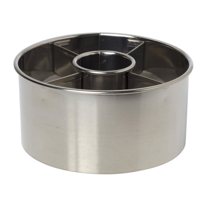 Uitsteker donut & bagel - rvs - ø9 cm