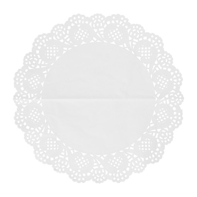 Papieren taartranden - ø26 cm - set van 6