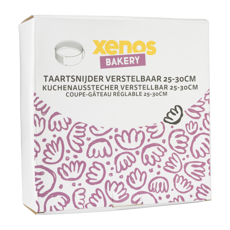 Taartsnijder verstelbaar - 25 tot 30 cm 