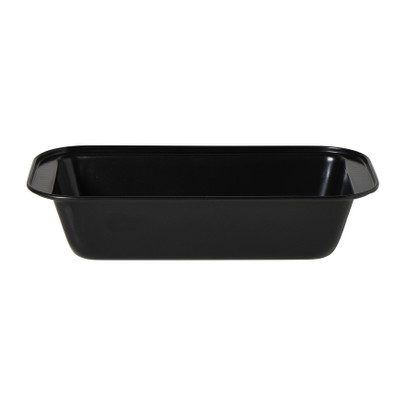Brood bakvorm - zwart - 6x26x13 cm