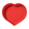 Bakvorm hart - rood - 25x23x4 cm