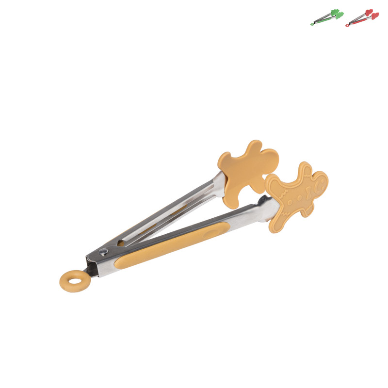 Serveertang kerst - diverse varianten - 21 cm