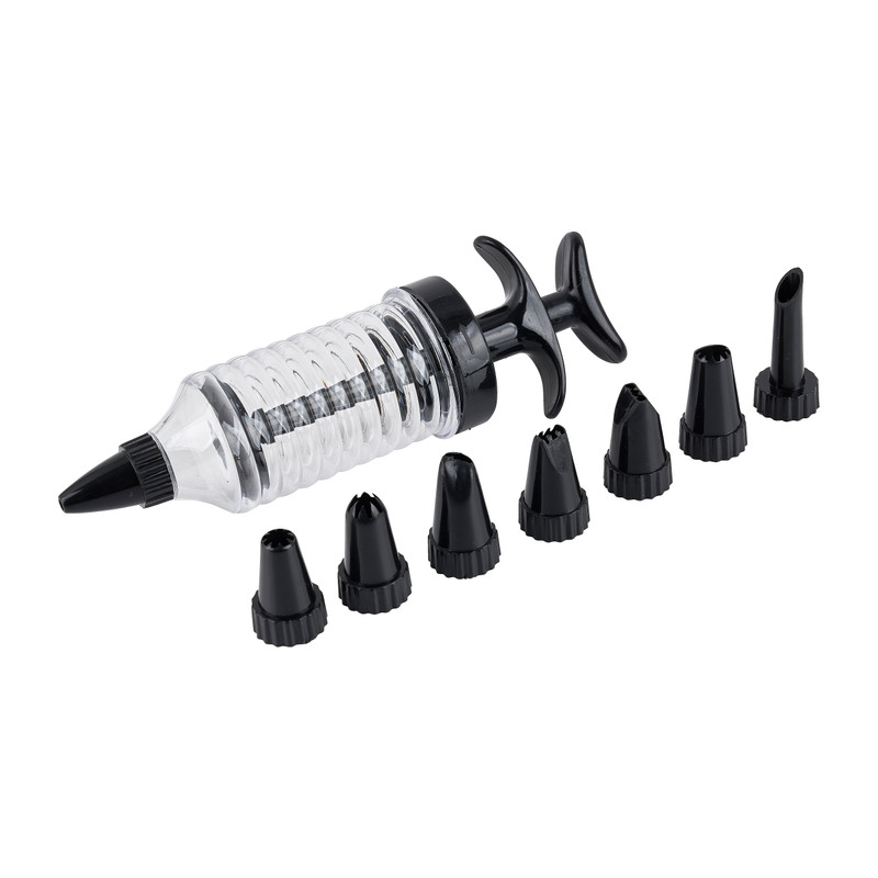 Decoratietool en spuitmondjes - 9-delig