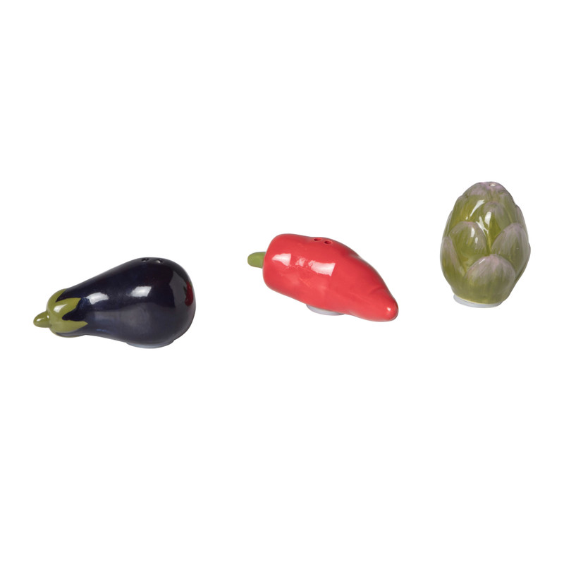 Peper- of zoutvaatje aubergine - paars - 4x4x4 cm