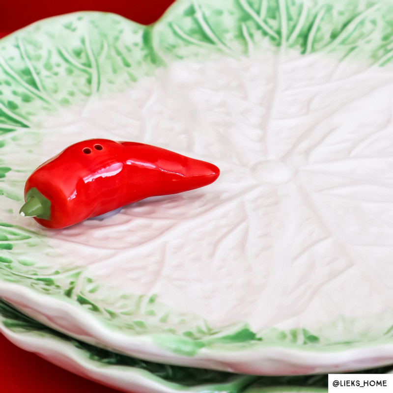 Bord kool - groen - ø25x3 cm