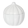 Knoflook pot - wit - ø15.2x15.8 cm
