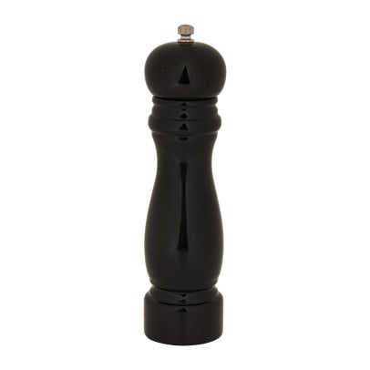 Pepermolen klassiek - zwart - 22 cm