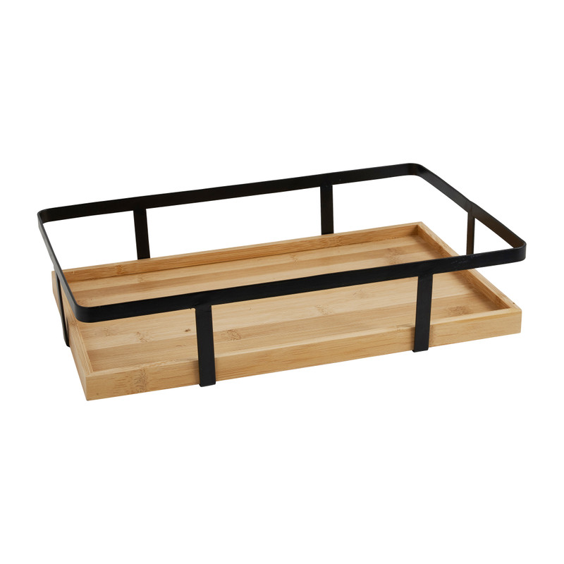 Kruidenrekje bamboe - 35x22x8 cm