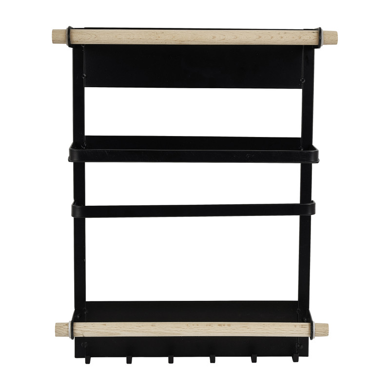 Wandrekje metaal - 24.5x7x34 cm 