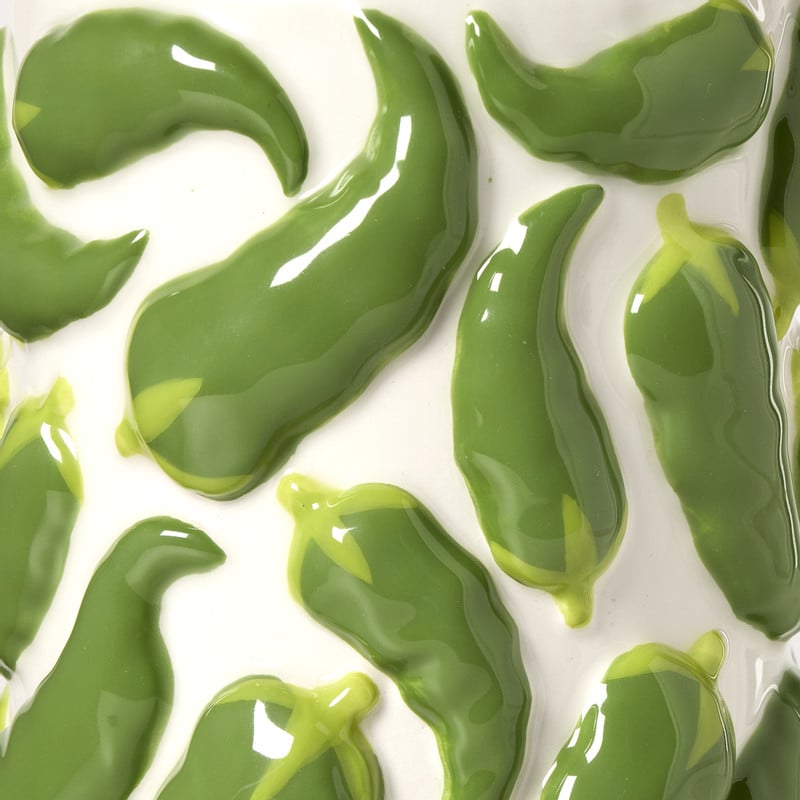 Keukengerei pot peper - groen - ø11.5x20 cm