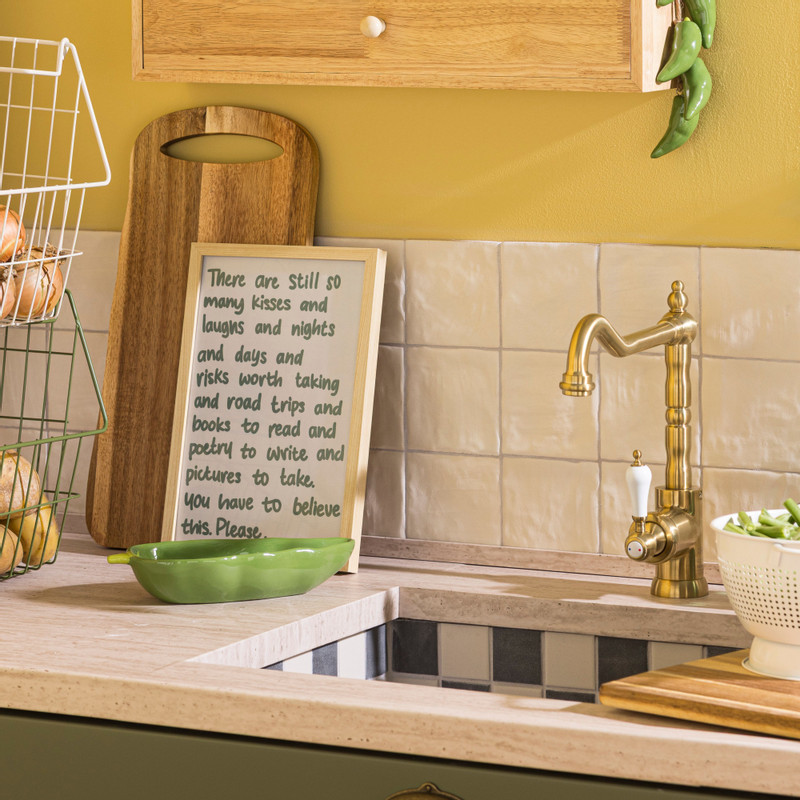 Schaaltje peper groot - groen - 4.5x11.4x28 cm