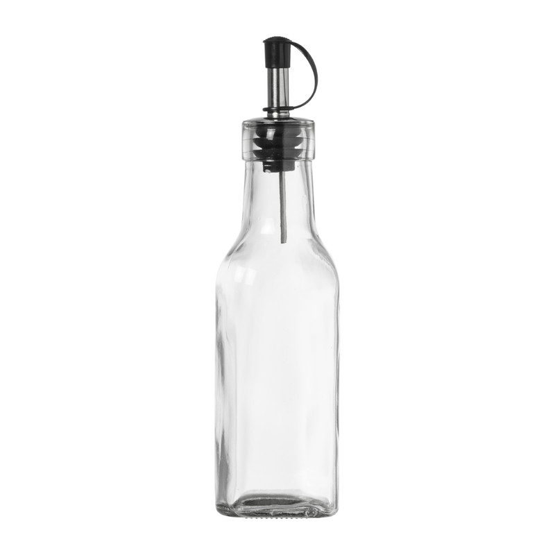 Olie/azijnfles - glas - 180 ml