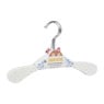 Kinder kledinghanger dieren - wit - set van 3