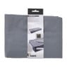 Opberghoes voor dekbed of kussens - grijs - 15x100x45 cm