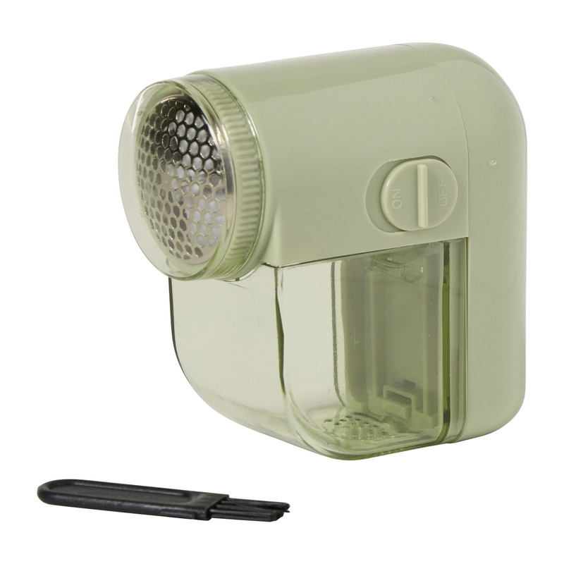 Pluizen tondeuse - groen - 7.8x8.2x4.1 cm 