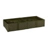 Organiser box met dividers - groen - 