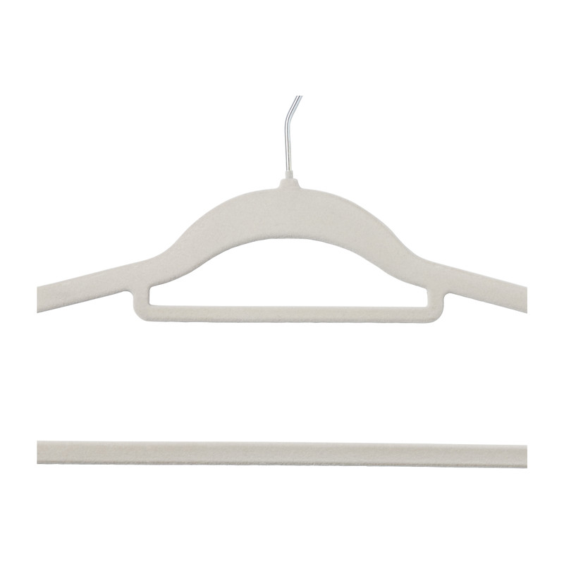 Kledinghanger vilt - grijs - set van 5