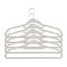 Kledinghanger vilt - grijs - set van 5