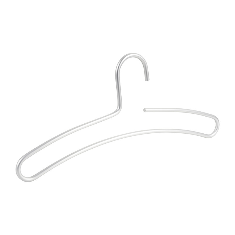 Kledinghanger luxe - zilverkleurig