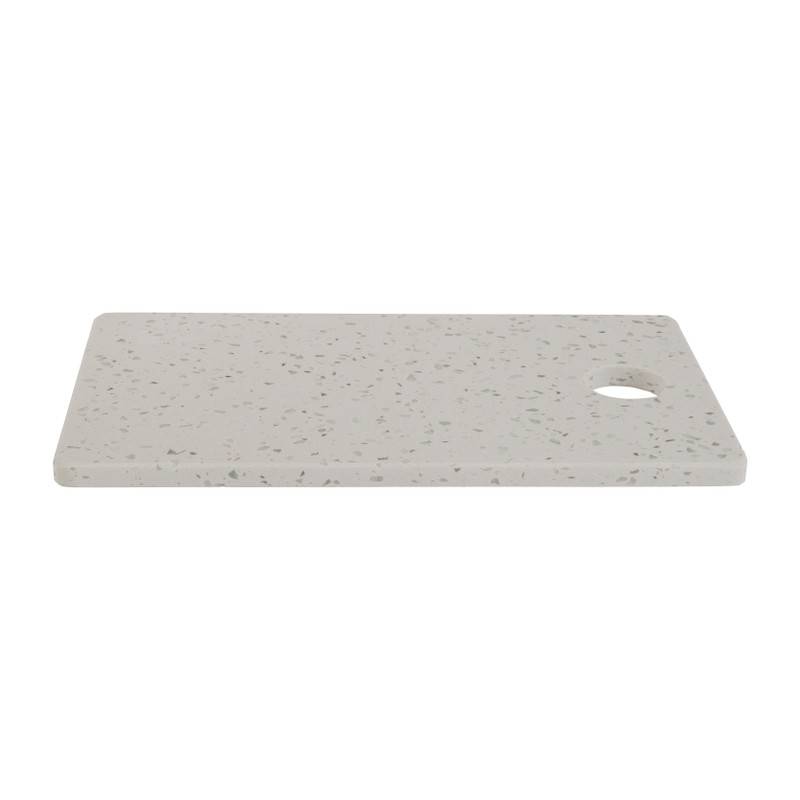 Plateau terrazzo - 16x28 cm - grijs