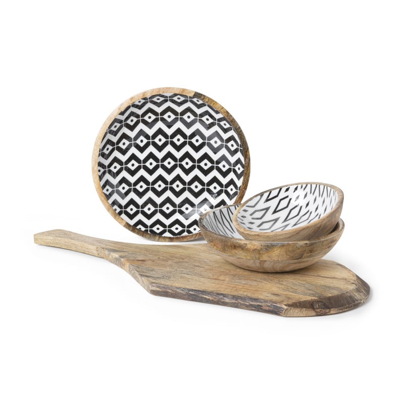 Houten plank - mangohout - 67x25 cm 