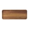tray acacia groot - bruin - 14x36x1.5 cm