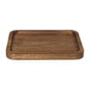tray acacia klein - bruin - 14x18x1.5 cm