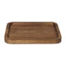 tray acacia klein - bruin - 14x18x1.5 cm