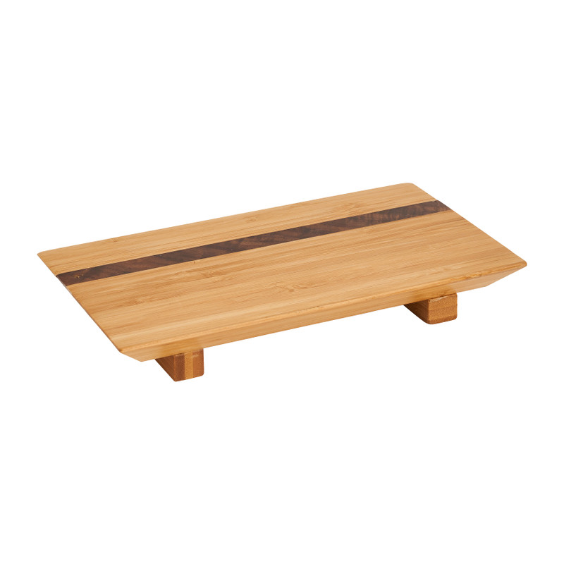 Bamboe sushi plank klein - 21x12x3cm
