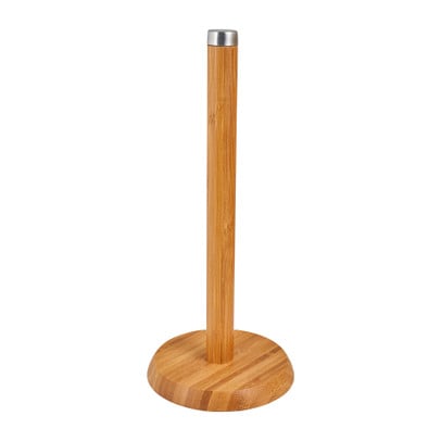 Keukenrolhouder bamboe - ⌀14x33 cm 