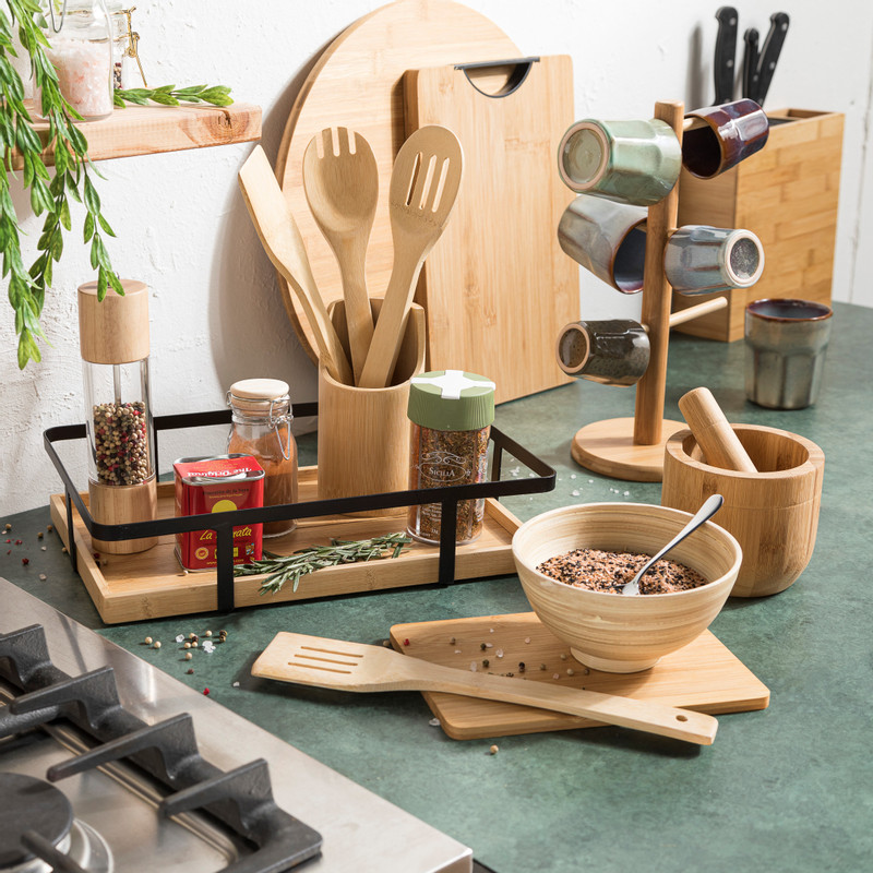 Mokkenrekje - bamboe - 32 cm 