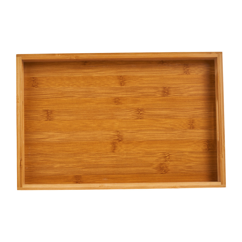 Dienblad bamboe - 38x25x4 cm 
