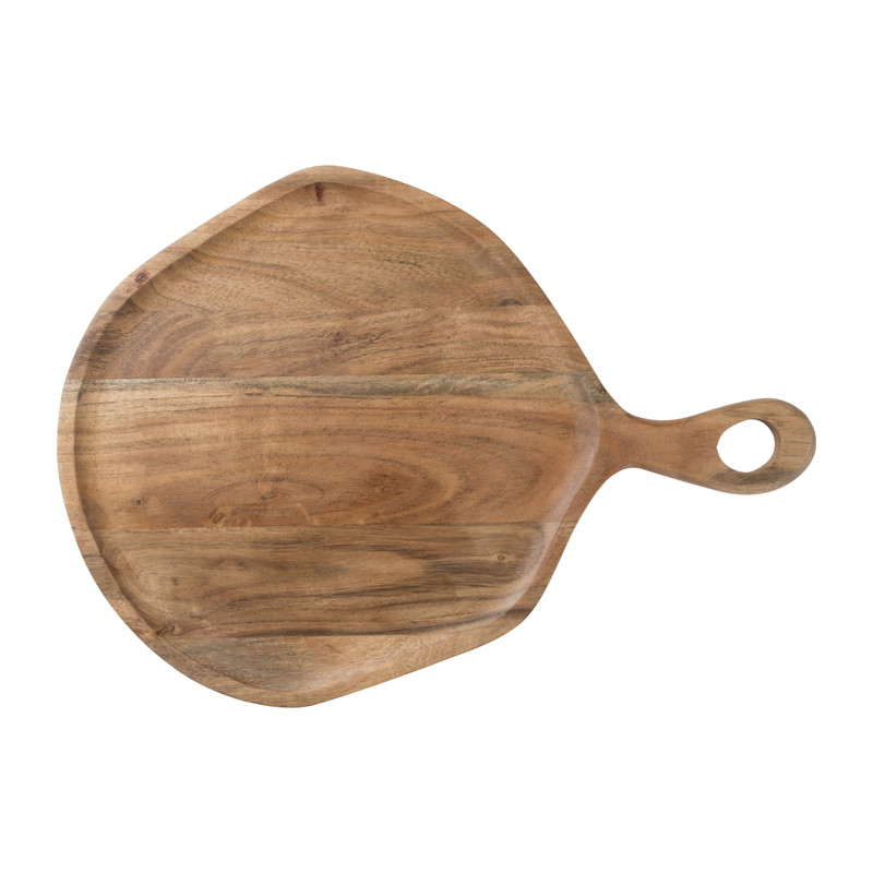 Borrelplank organisch - acaciahout - 32.5x46 cm