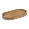 Mini dienblad - acacia - 20x11x2 cm