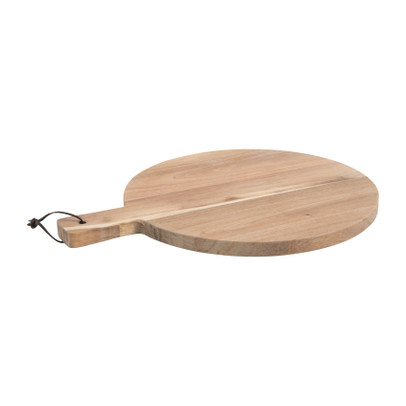 Borrelplank Acacia rond - 38x30x1,9 cm