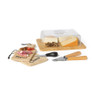 Kaas- en tapasplank met mes