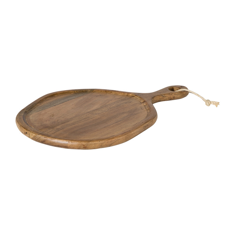 Borrelplank organisch middel - acaciahout - 46x32.5 cm