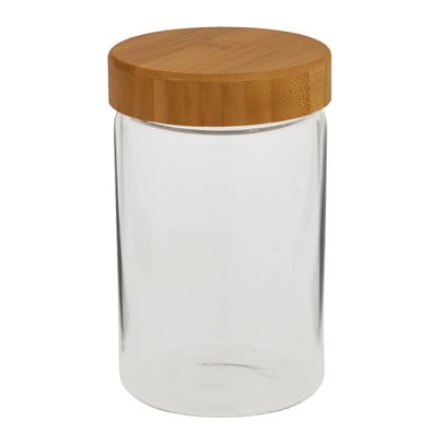 Voorraadpot met bamboe deksel - 900 ml 