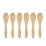 Lepels bamboe - 9 cm - set van 6