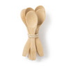 Lepels bamboe - 9 cm - set van 6