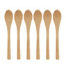 Lepels bamboe - 13.5 cm - set van 6