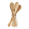 Lepels bamboe - 13.5 cm - set van 6