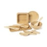 Mini schaaltje bamboe - 6x6 cm