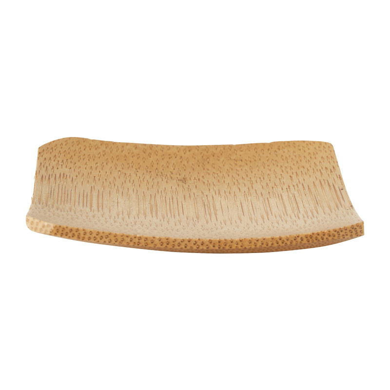 Mini schaal bamboe - 6x6 cm 