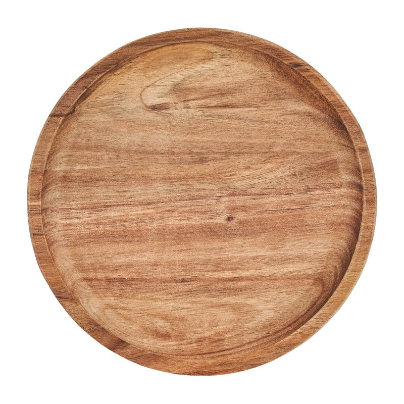 Acacia tray rond - ø16 cm