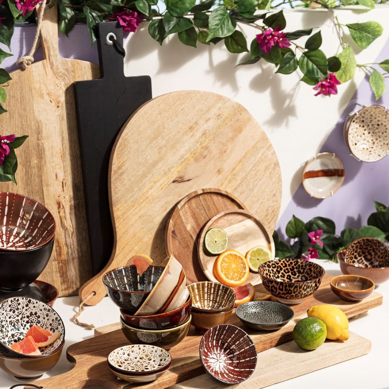 Acacia tray rond - ø16 cm